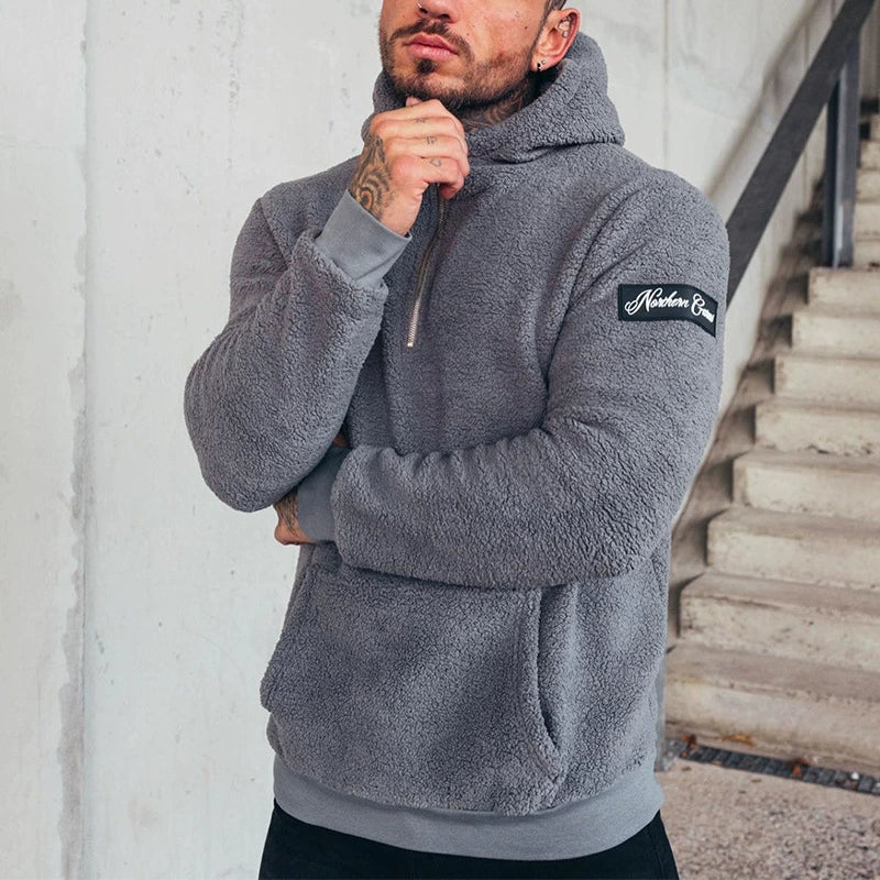 HUGO LAURENT™ | Cozy Knit Hoodie for Men