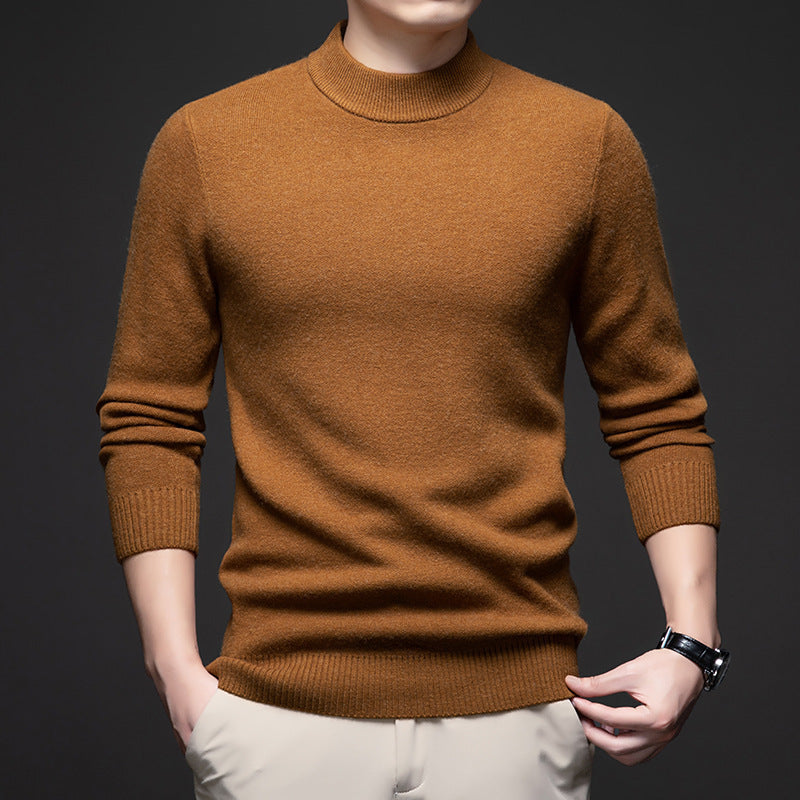 HUGO LAURENT™ | Ribbed High-Neck Sweater for Men