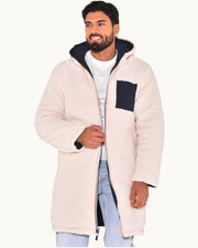 HUGO LAURENT | Men's Reversible Hooded Coat