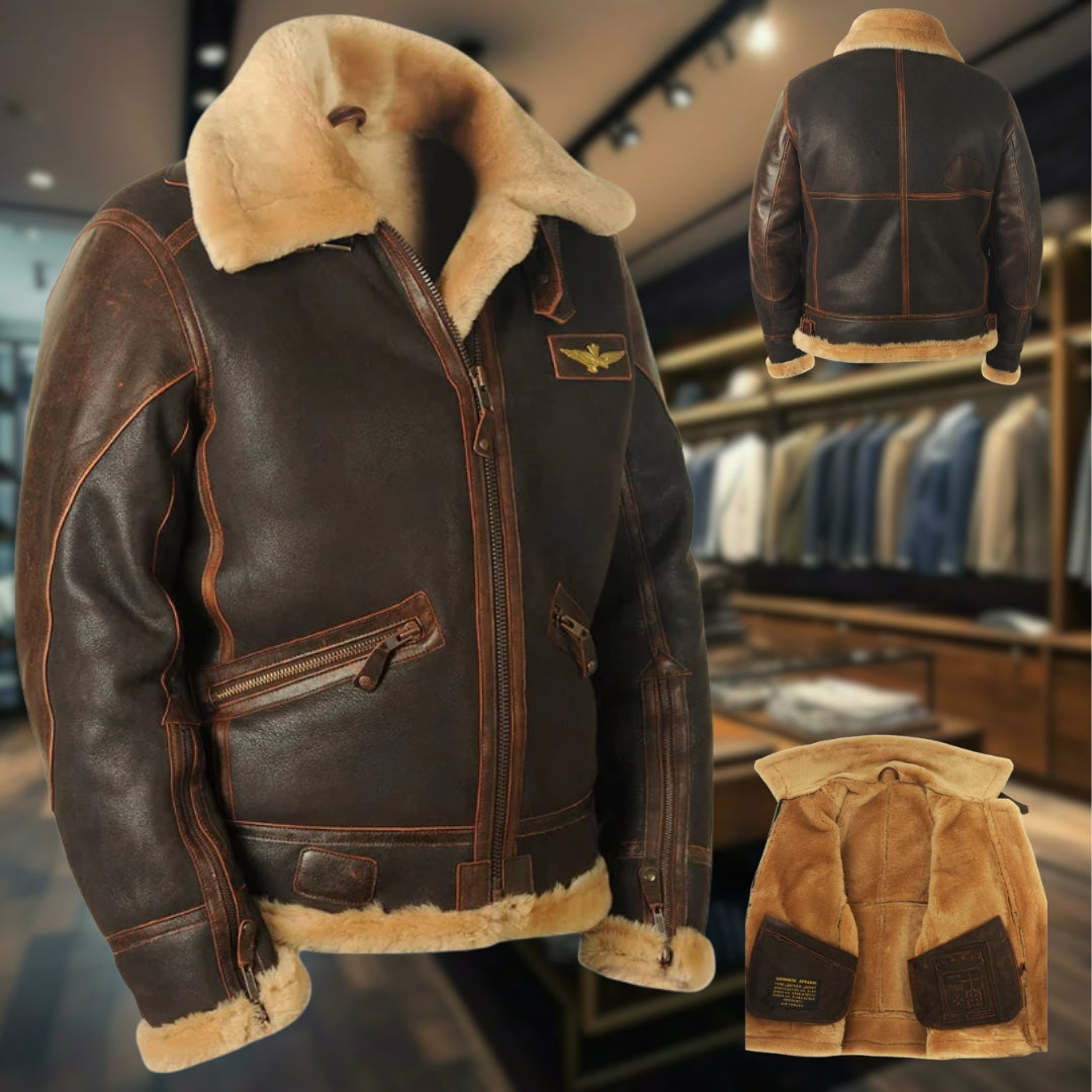 HUGO LAURENT | CLASSIC AVIATOR JACKET