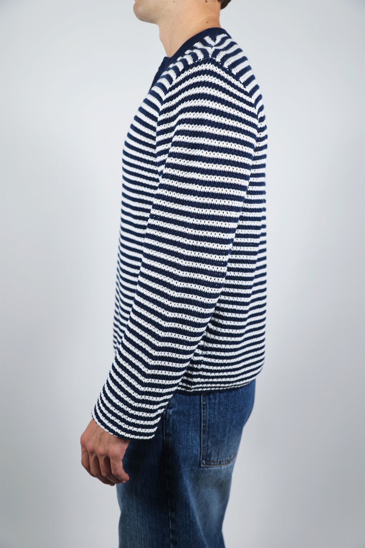 HUGO LAURENT™ | KNITTED SAILOR HENLEY