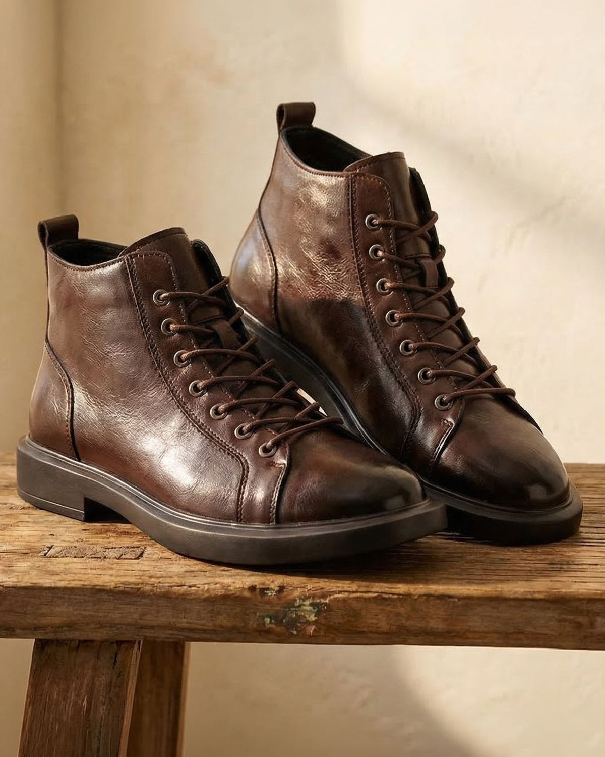 HUGO LAURENT™ | Alfonso Leather Boots