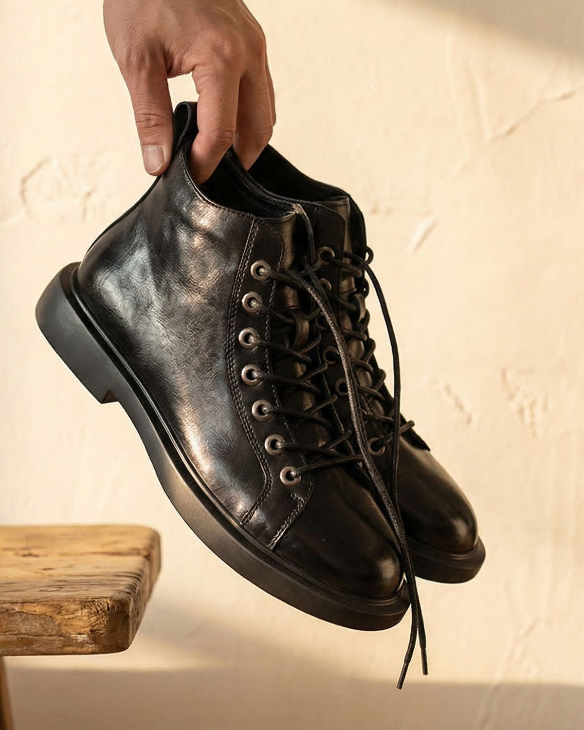 HUGO LAURENT™ | Alfonso Leather Boots