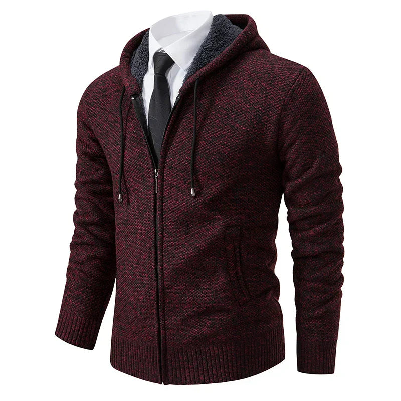 HUGO LAURENT | FLEECE ZIP CARDIGAN