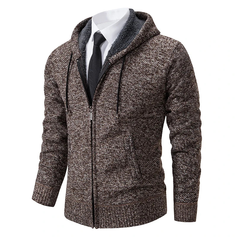 HUGO LAURENT | FLEECE ZIP CARDIGAN