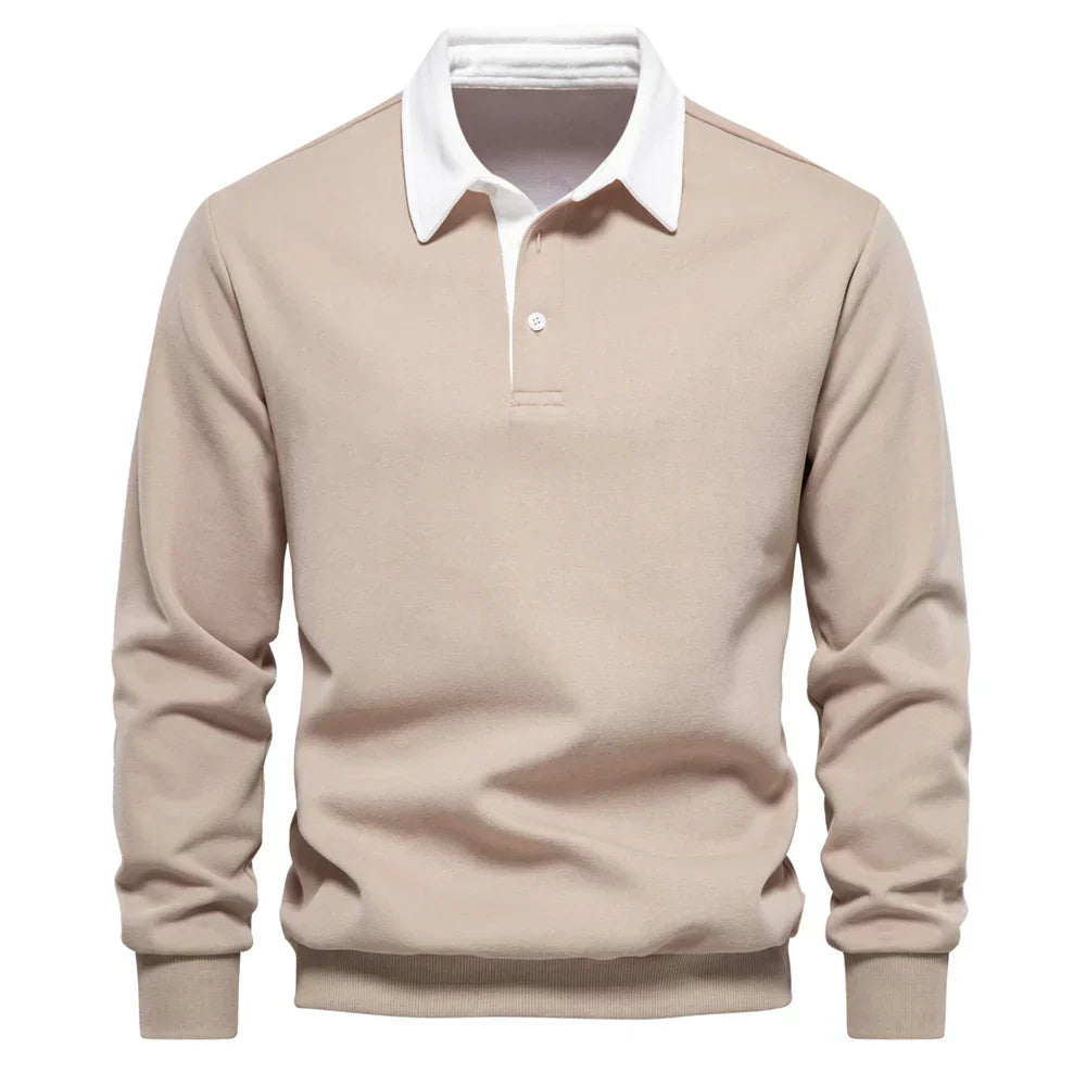 HUGO LAURENT | POLO SWEATER FOR MEN