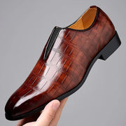 HUGO LAURENT™ | Men's Patterned Dress Shoes