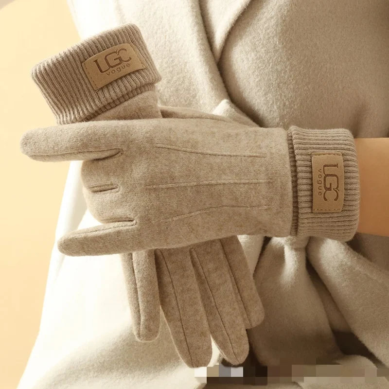 HUGO LAURENT™ | Cashmere-Blend Touchscreen Gloves