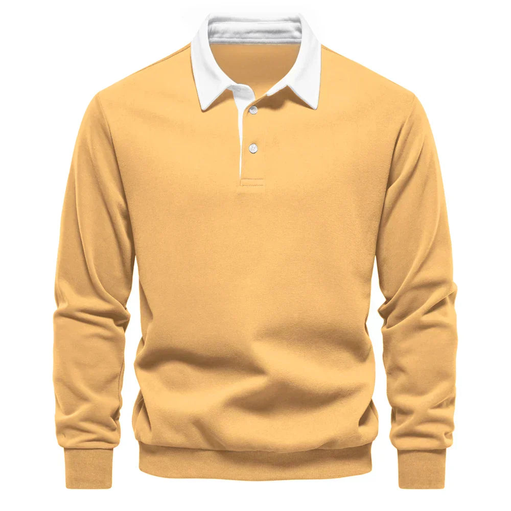 HUGO LAURENT | POLO SWEATER FOR MEN