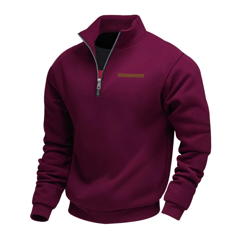 HUGO LAURENT | MEN'S CASUAL FLEECE SWEATSHIRT
