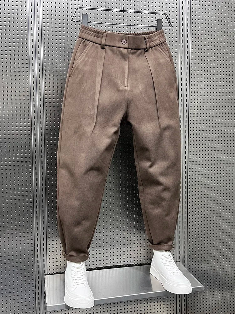 HUGO LAURENT™ | TAPERED TEXTURED PANTS