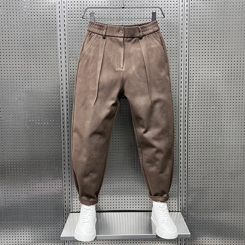 HUGO LAURENT™ | TAPERED TEXTURED PANTS