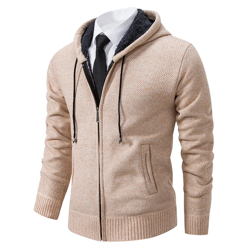 HUGO LAURENT | FLEECE ZIP CARDIGAN