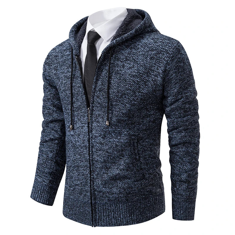 HUGO LAURENT | FLEECE ZIP CARDIGAN