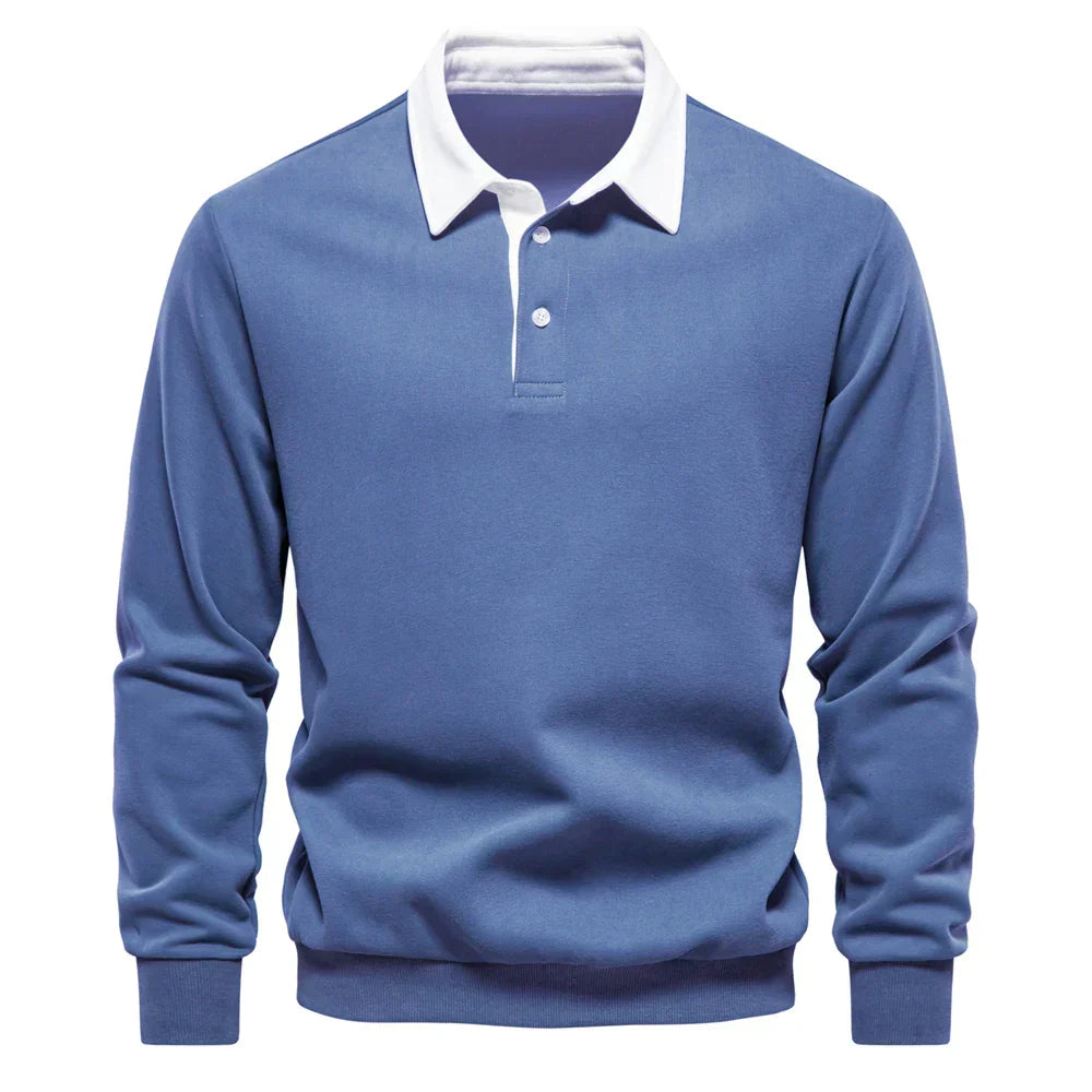 HUGO LAURENT | POLO SWEATER FOR MEN