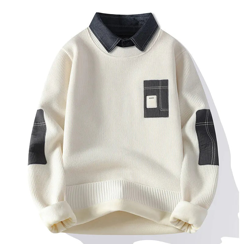 HUGO LAURENT™ | Mark Houston Denim Knit