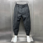 HUGO LAURENT™ | TAPERED TEXTURED PANTS
