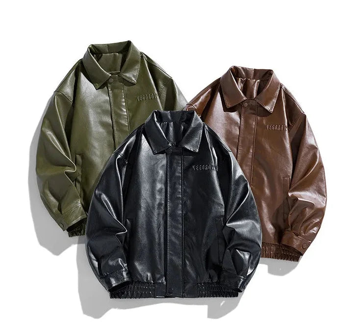 HUGO LAURENT™ | Leather Motorcycle Jacket