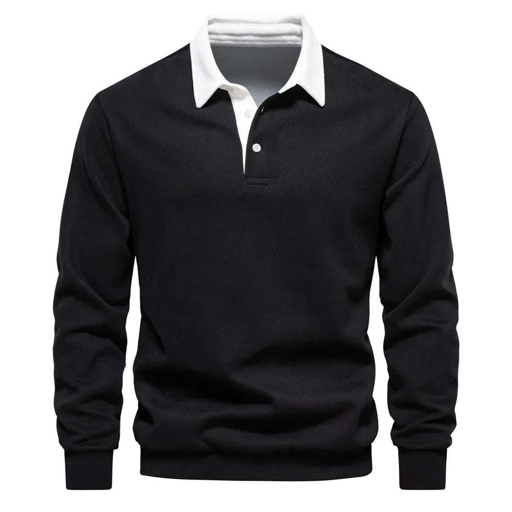 HUGO LAURENT | POLO SWEATER FOR MEN