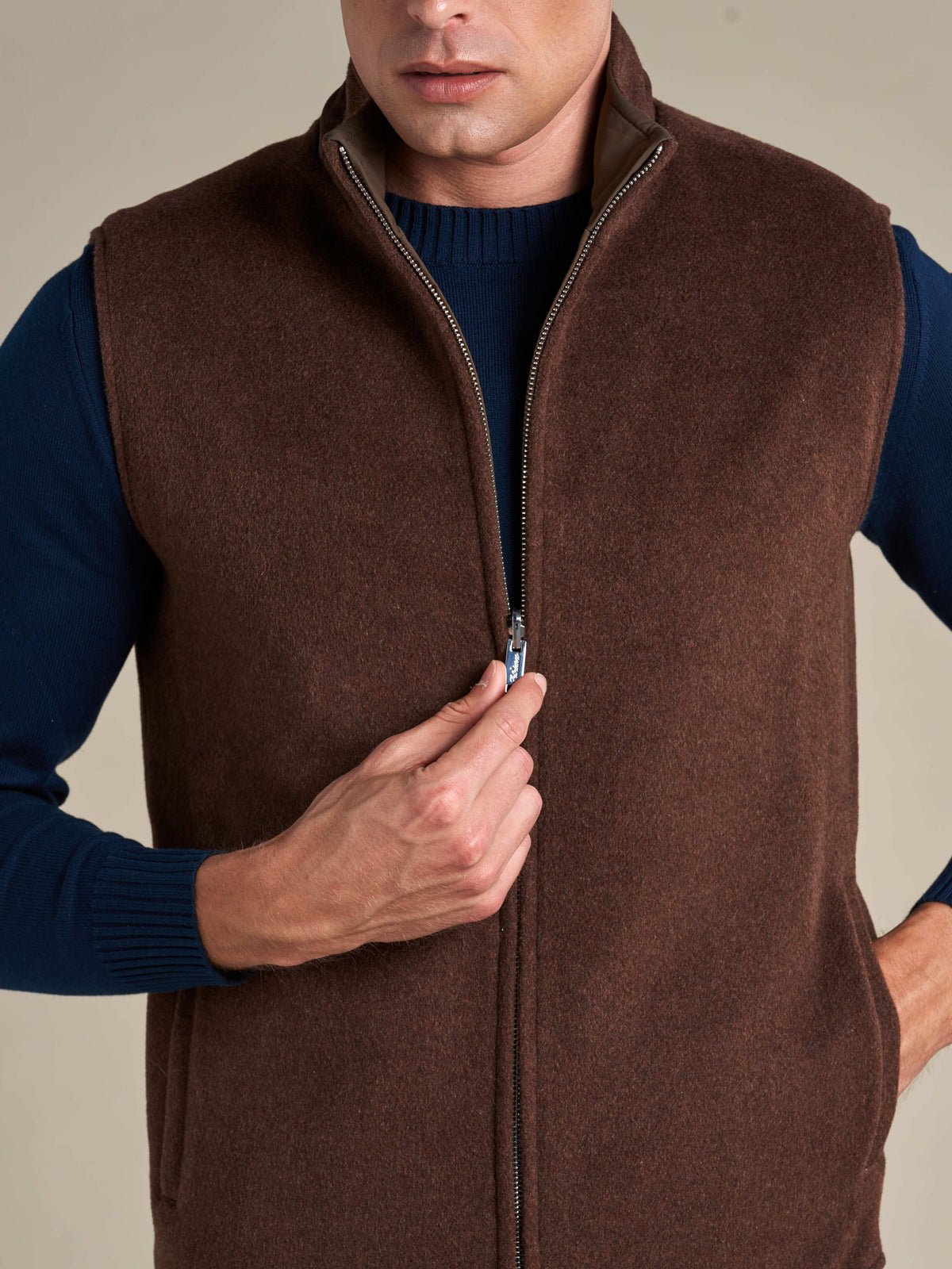 HUGO LAURENT™ | Reversible Wool Vest