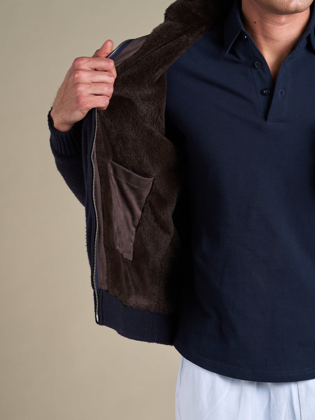 HUGO LAURENT™ | Full Fur Lined Cardigan