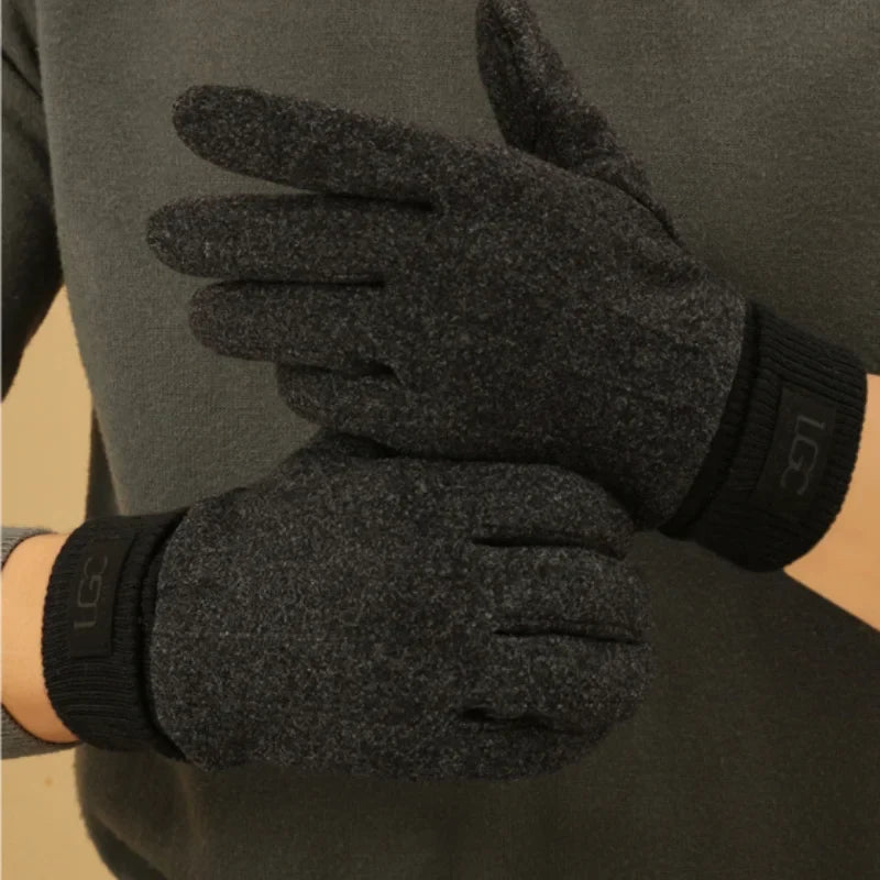 HUGO LAURENT™ | Cashmere-Blend Touchscreen Gloves
