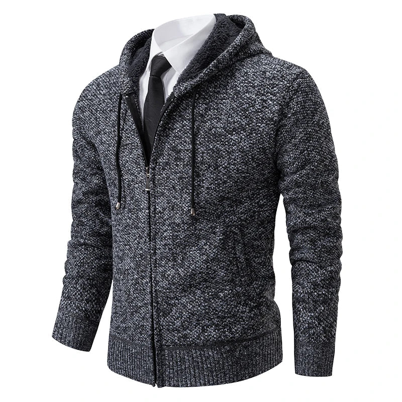 HUGO LAURENT | FLEECE ZIP CARDIGAN
