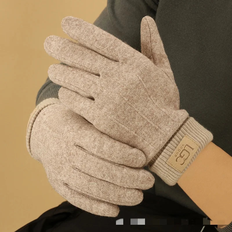 HUGO LAURENT™ | Cashmere-Blend Touchscreen Gloves