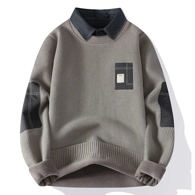 HUGO LAURENT™ | Mark Houston Denim Knit