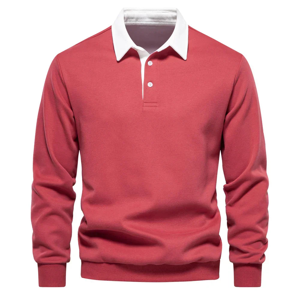 HUGO LAURENT | POLO SWEATER FOR MEN
