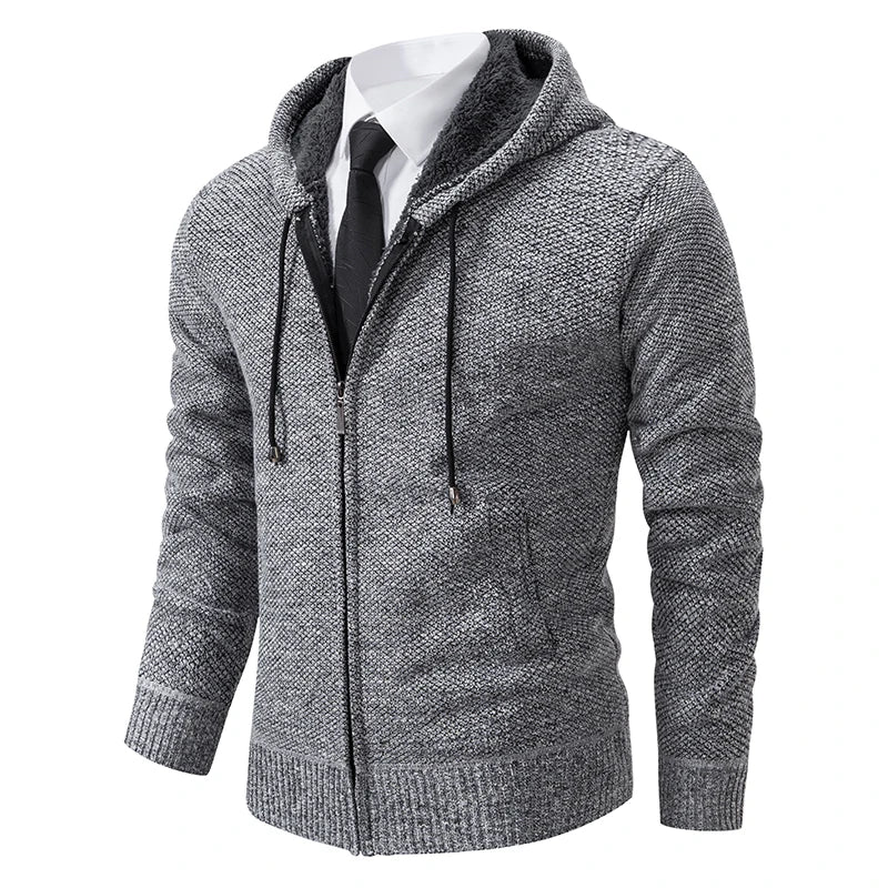 HUGO LAURENT | FLEECE ZIP CARDIGAN