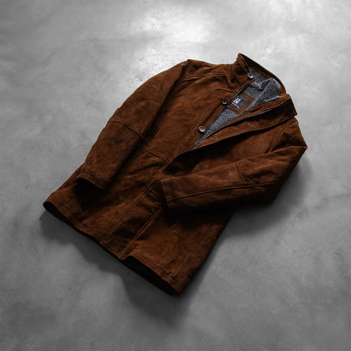 HUGO LAURENT™ | Sheriff Brown Suede Jacket