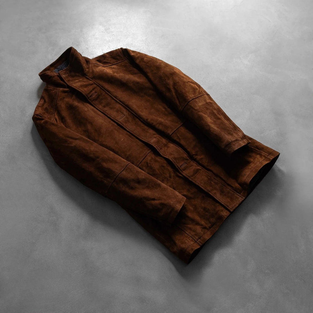HUGO LAURENT™ | Sheriff Brown Suede Jacket