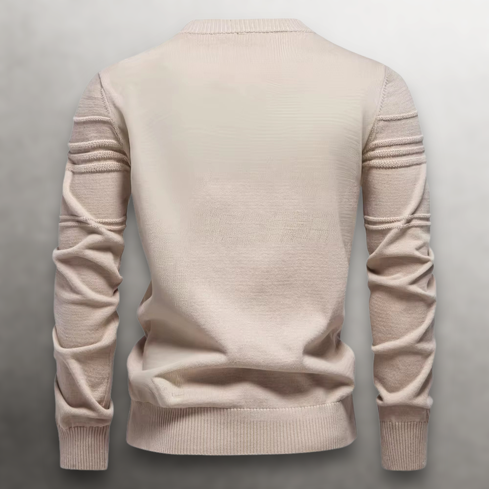 HUGO LAURENT™ | Sullivan Grid-Knit Cotton Sweater