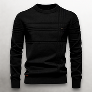 HUGO LAURENT™ | Sullivan Grid-Knit Cotton Sweater