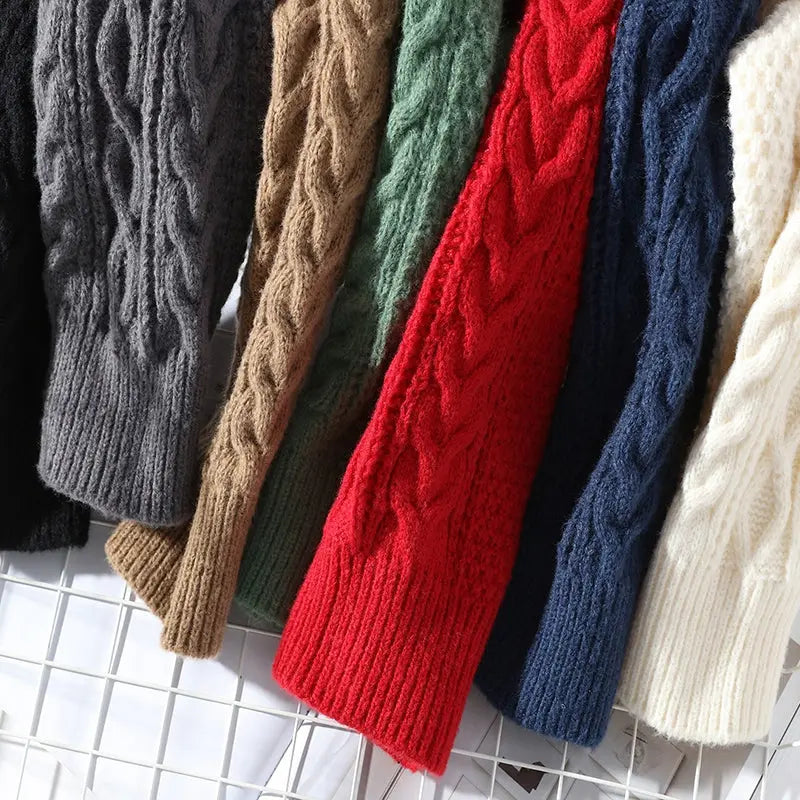 HUGO LAURENT™ | Morgan Crewneck Patterned Sweater
