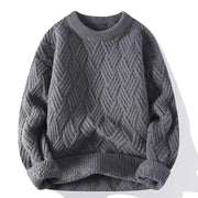 HUGO LAURENT™ | Morgan Crewneck Patterned Sweater
