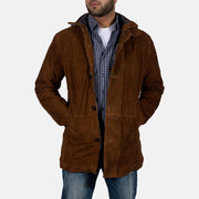 HUGO LAURENT™ | Sheriff Brown Suede Jacket
