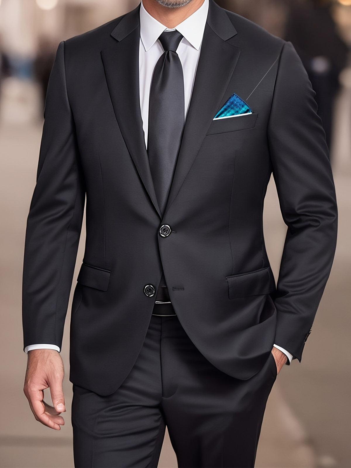 HUGO LAURENT™ | Men's Two-Piece Formal Suit Set