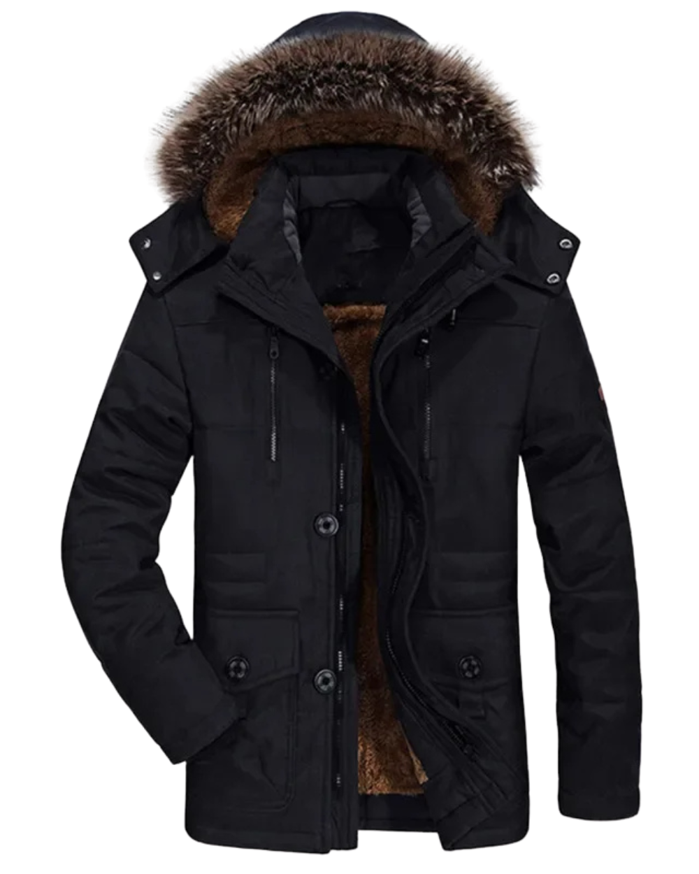 HUGO LAURENT™ | Cotton Hooded Winter Jacket