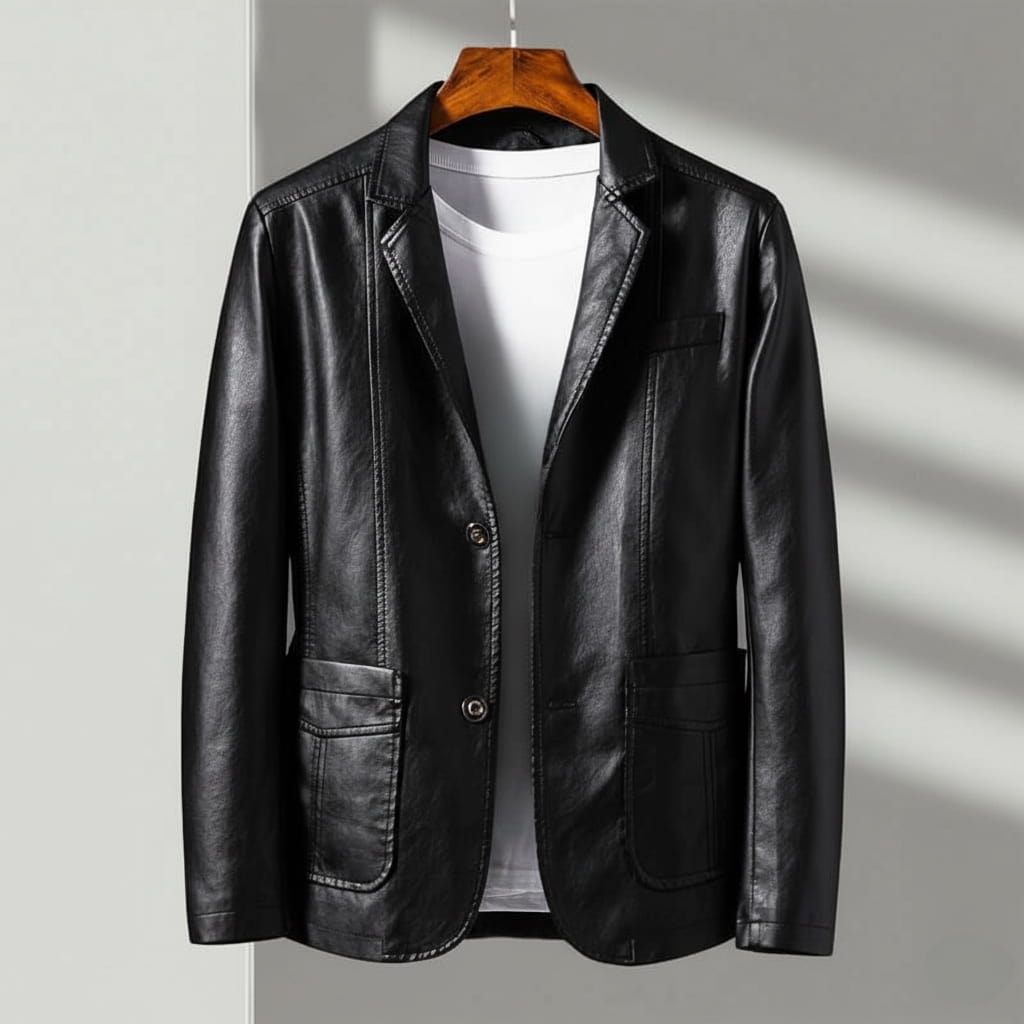 HUGO LAURENT™ | Sutton Leather Jacket