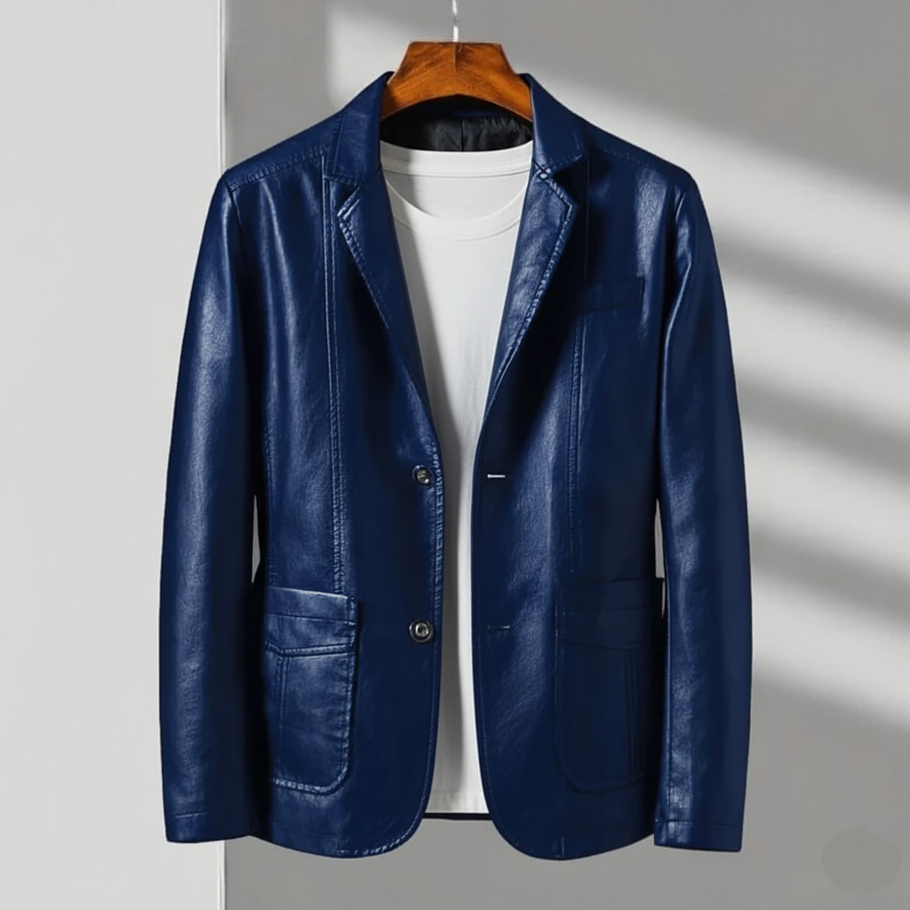 HUGO LAURENT™ | Sutton Leather Jacket