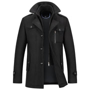 HUGO LAURENT | LONG WINTER COAT FOR MEN