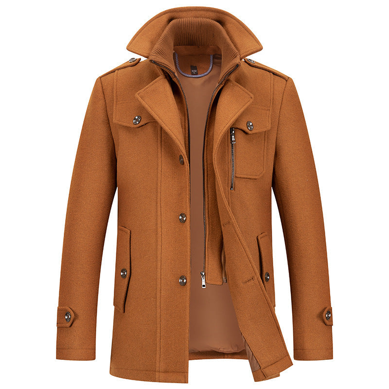 HUGO LAURENT | LONG WINTER COAT FOR MEN