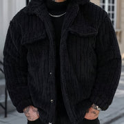 HUGO LAURENT™ | Men’s Striped Knit Jacket