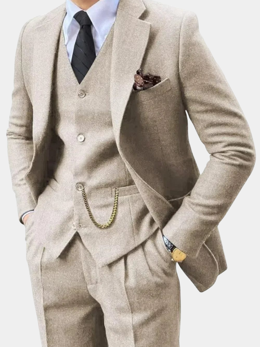 HUGO LAURENT | HERRINGBONE SUIT
