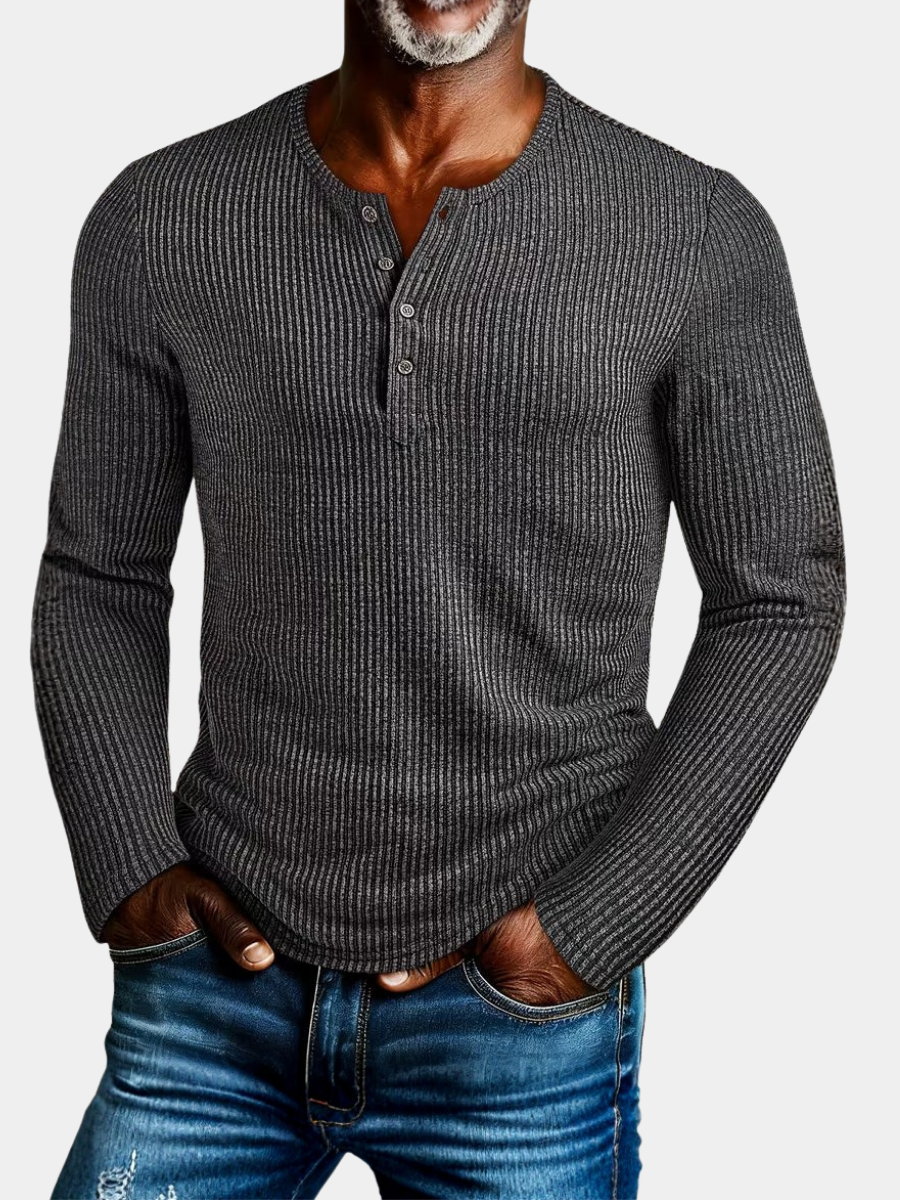 HUGO LAURENT | DURABLE WINTER KNIT SHIRT