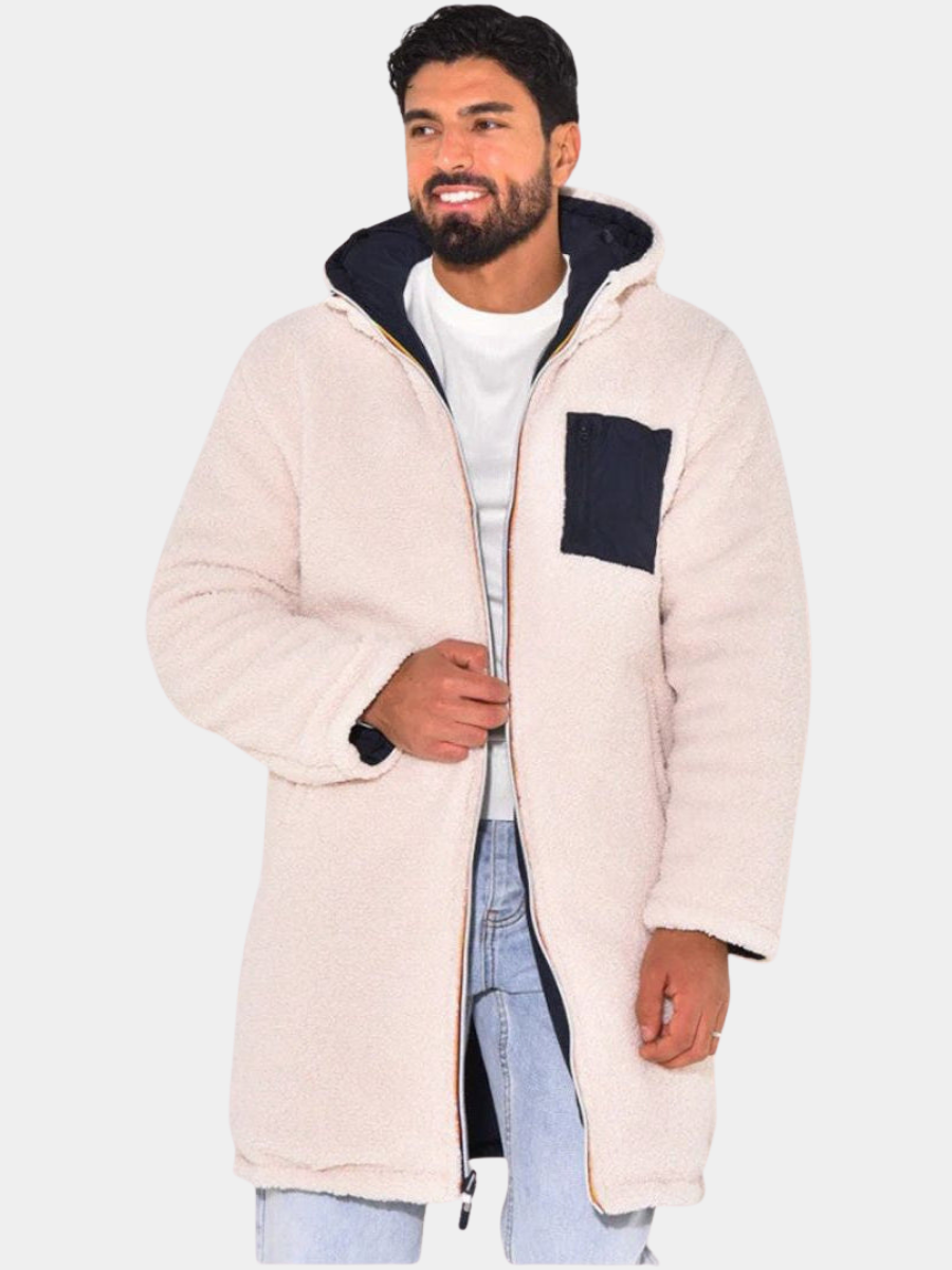 HUGO LAURENT | Men's Reversible Hooded Coat