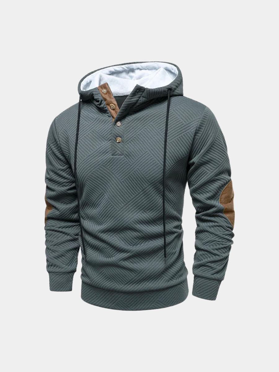 HUGO LAURENT | HALF-BUTTON SWEATER