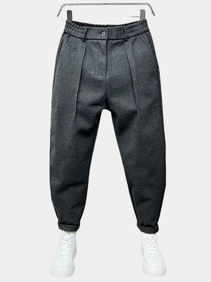 HUGO LAURENT™ | TAPERED TEXTURED PANTS